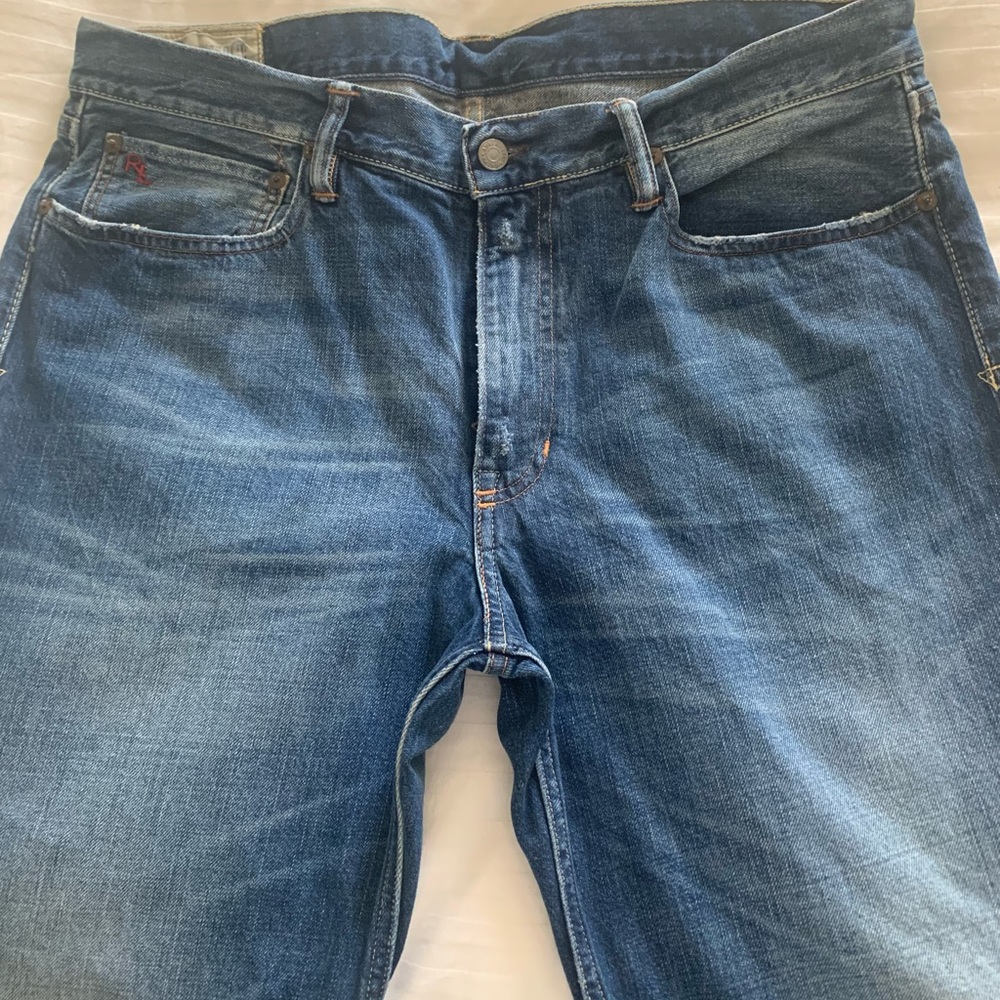 Polo Ralph Lauren Vintage Blue Jeans 35x30